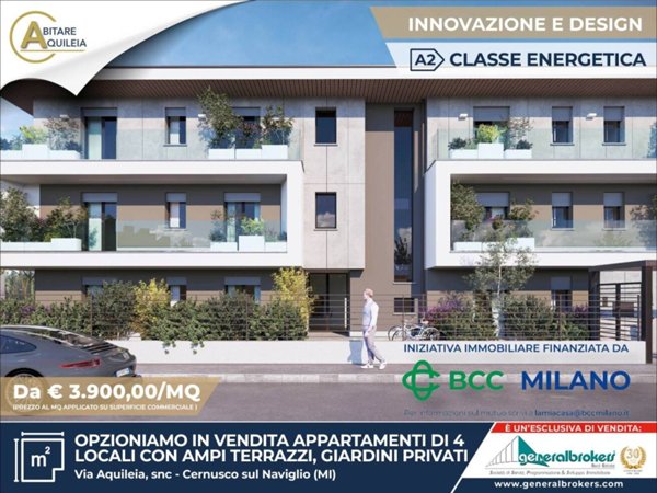 appartamento in vendita a Cernusco sul Naviglio