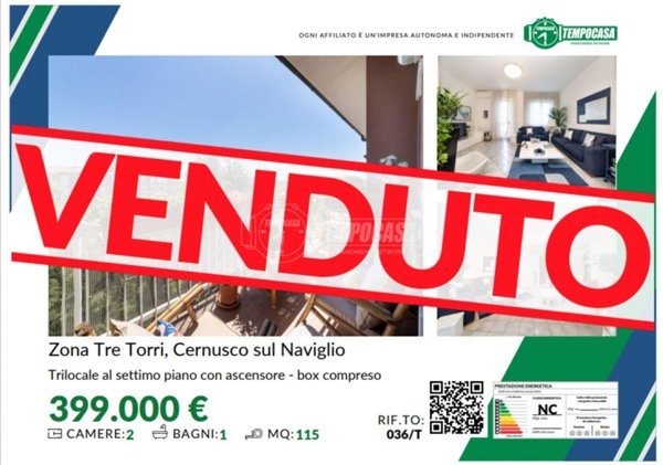 appartamento in vendita a Cernusco sul Naviglio