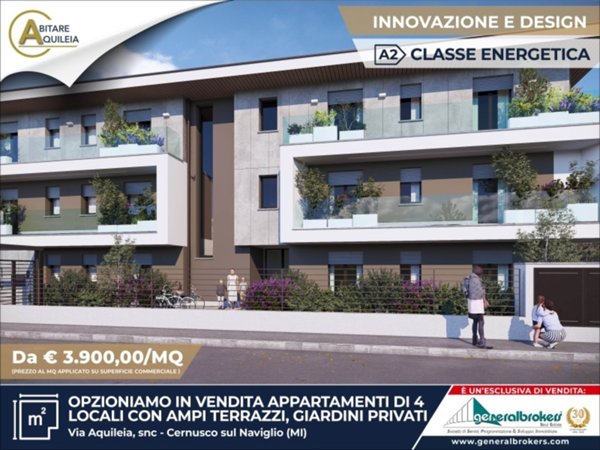 appartamento in vendita a Cernusco sul Naviglio