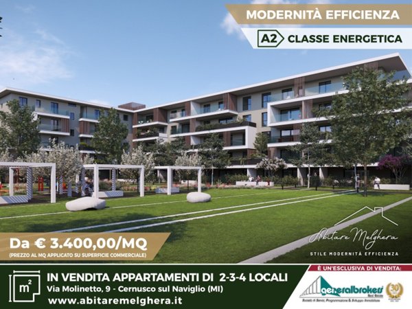 appartamento in vendita a Cernusco sul Naviglio