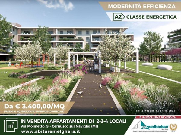 appartamento in vendita a Cernusco sul Naviglio