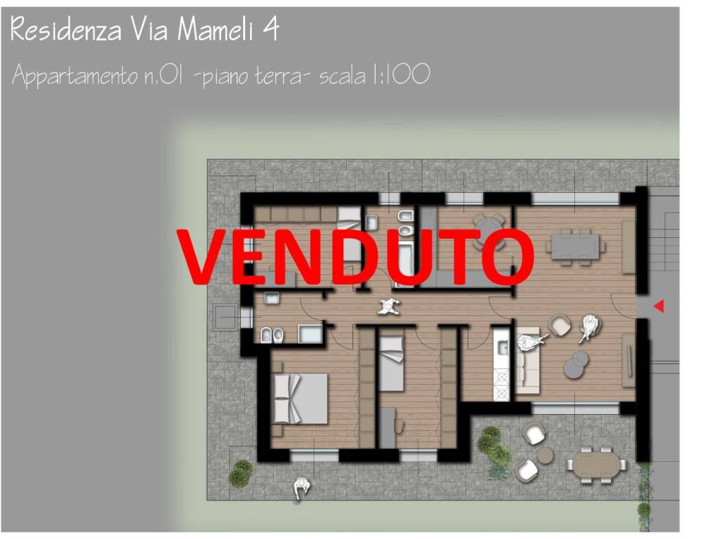 appartamento in vendita a Cernusco sul Naviglio