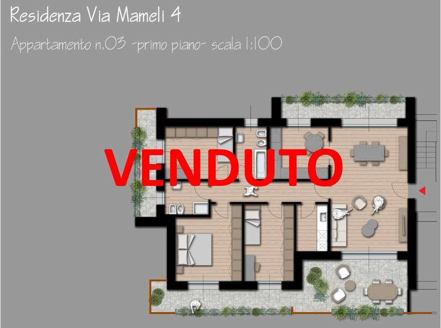 appartamento in vendita a Cernusco sul Naviglio