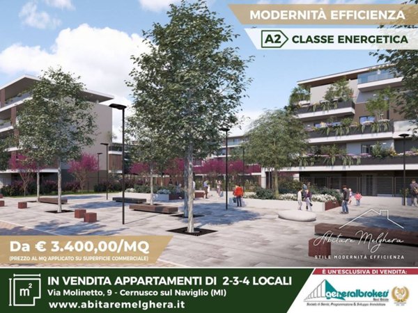 appartamento in vendita a Cernusco sul Naviglio