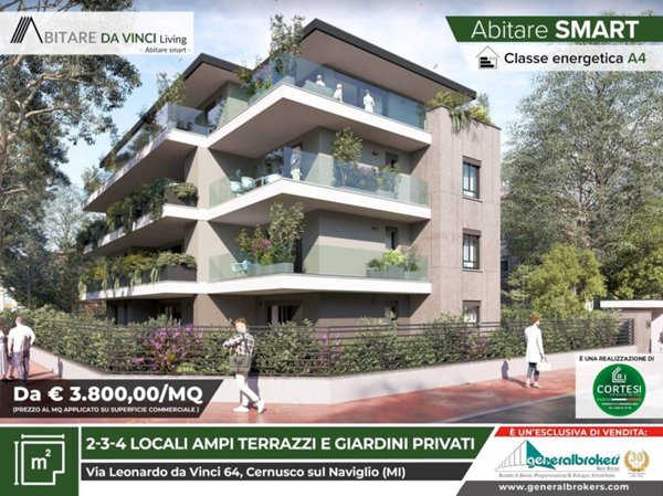 appartamento in vendita a Cernusco sul Naviglio