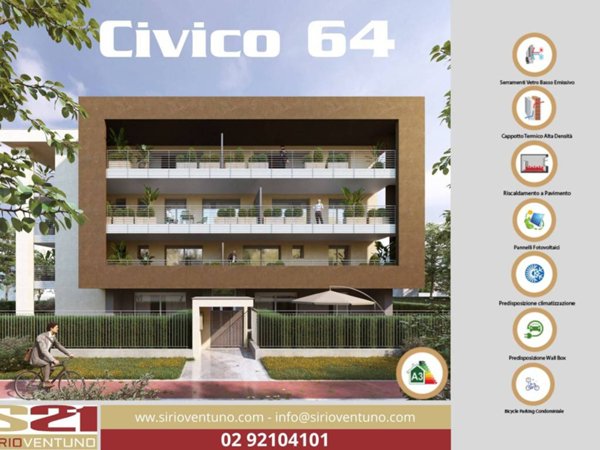 appartamento in vendita a Cernusco sul Naviglio