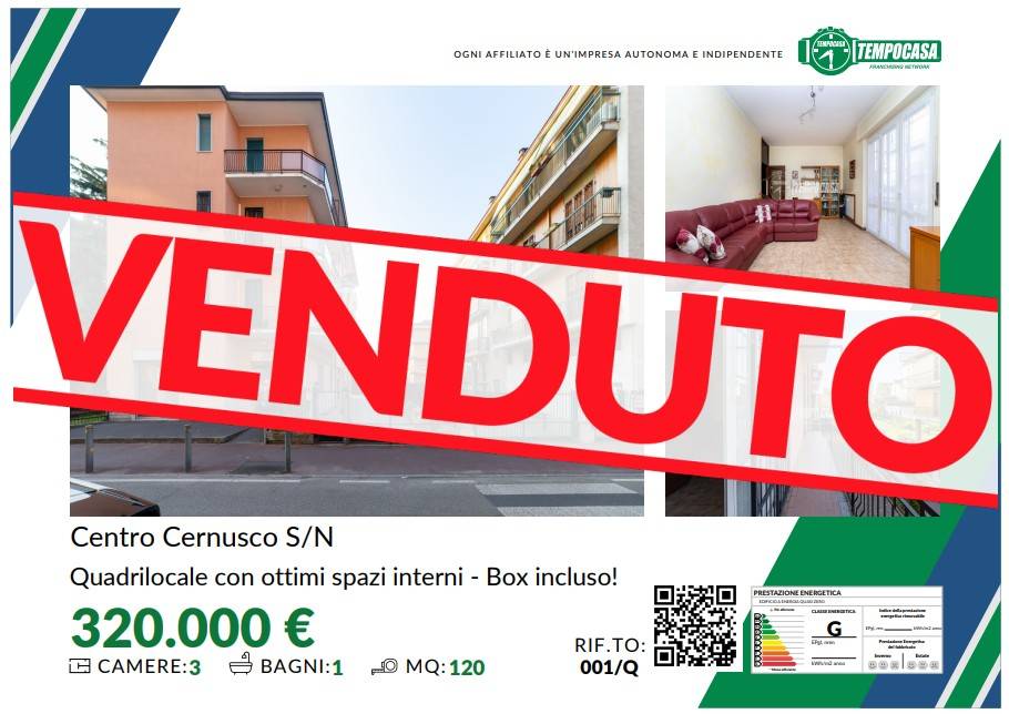 appartamento in vendita a Cernusco sul Naviglio