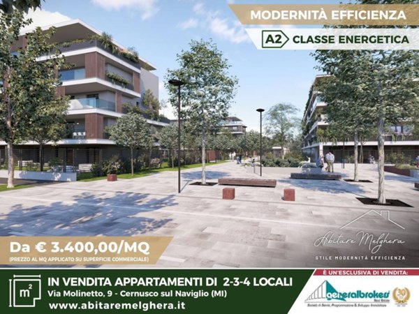 appartamento in vendita a Cernusco sul Naviglio