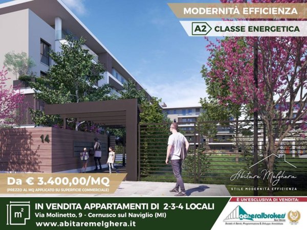 appartamento in vendita a Cernusco sul Naviglio