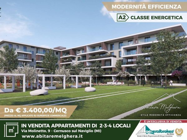 appartamento in vendita a Cernusco sul Naviglio