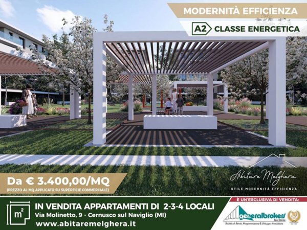 appartamento in vendita a Cernusco sul Naviglio