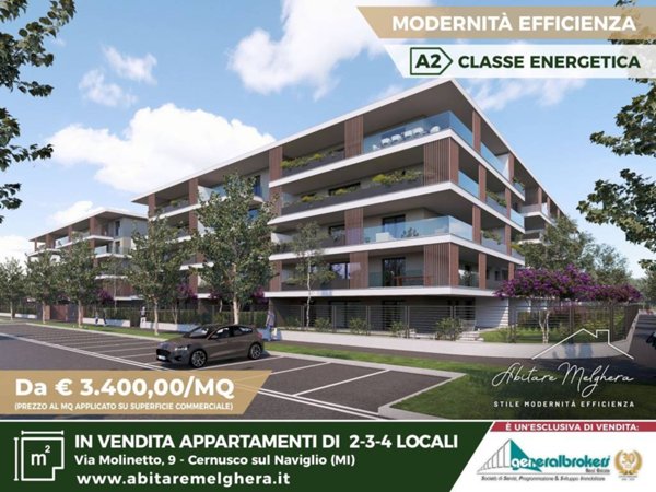 appartamento in vendita a Cernusco sul Naviglio
