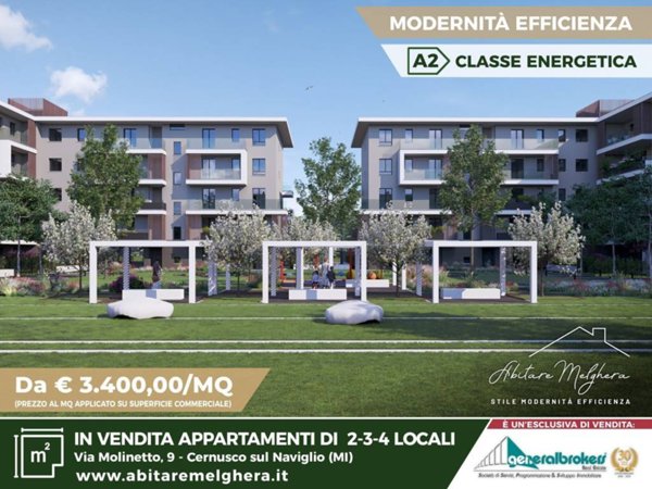 appartamento in vendita a Cernusco sul Naviglio