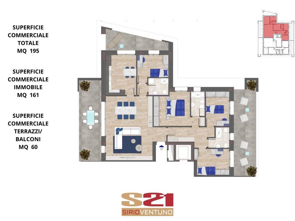 appartamento in vendita a Cernusco sul Naviglio