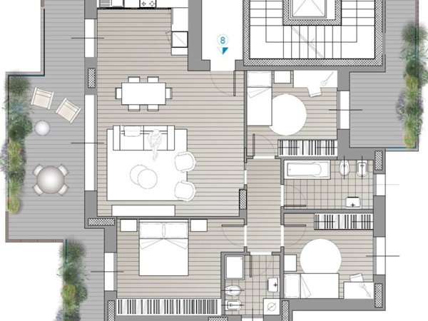 appartamento in vendita a Cernusco sul Naviglio