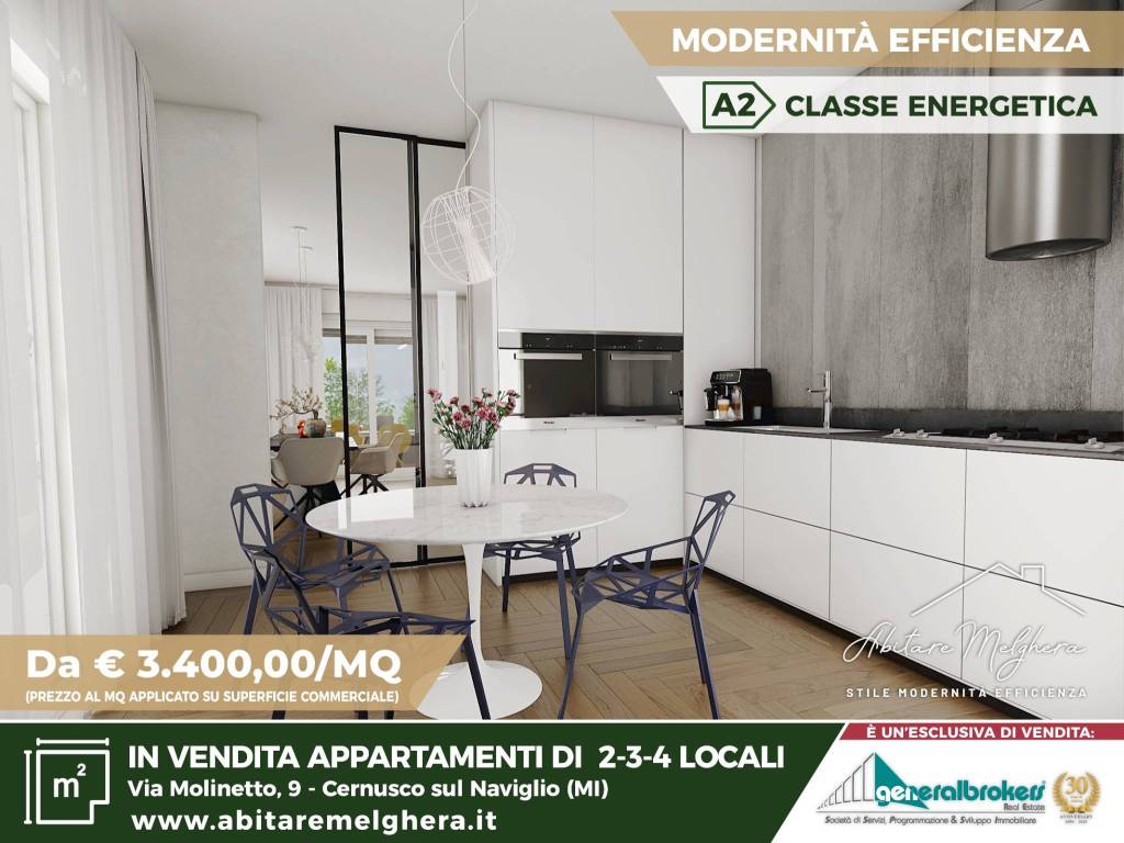 appartamento in vendita a Cernusco sul Naviglio