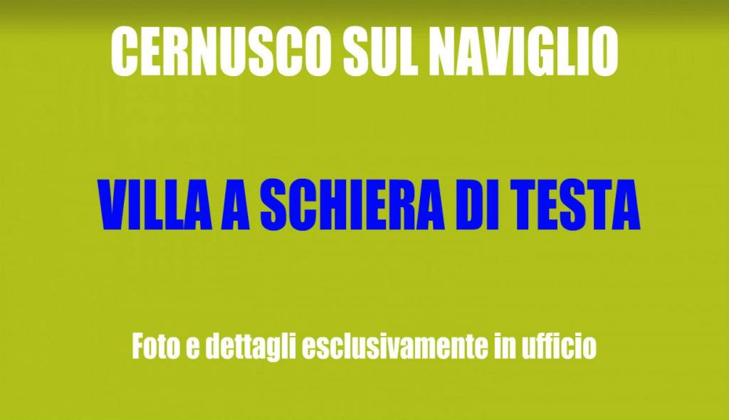 casa indipendente in vendita a Cernusco sul Naviglio