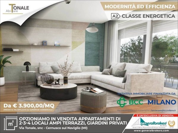 appartamento in vendita a Cernusco sul Naviglio