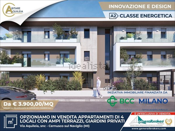 appartamento in vendita a Cernusco sul Naviglio