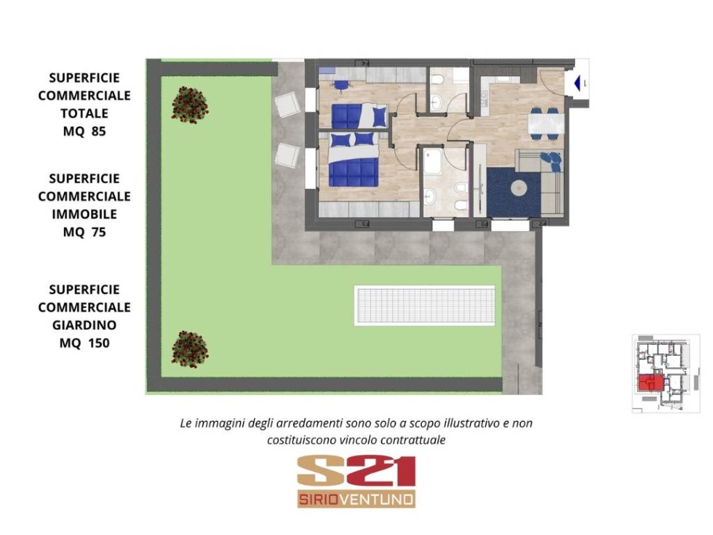 appartamento in vendita a Cernusco sul Naviglio