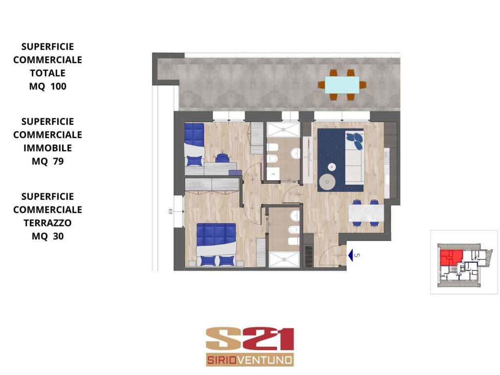 appartamento in vendita a Cernusco sul Naviglio