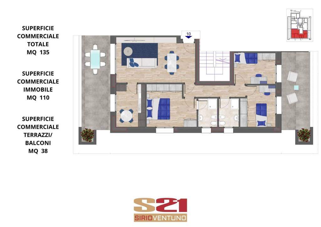 appartamento in vendita a Cernusco sul Naviglio