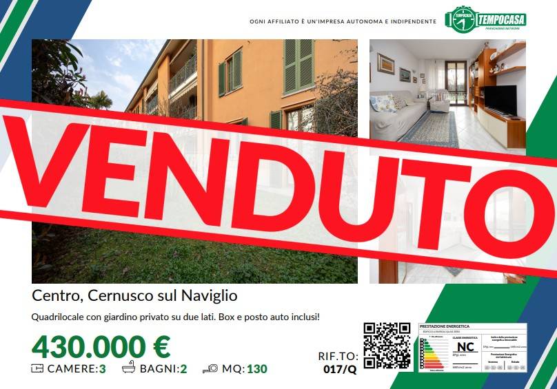 appartamento in vendita a Cernusco sul Naviglio