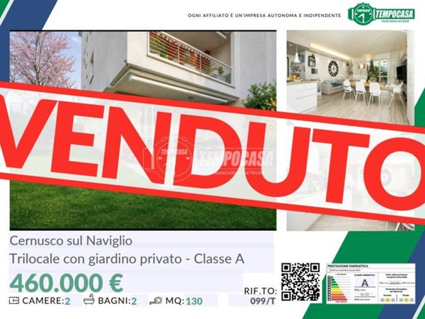 appartamento in vendita a Cernusco sul Naviglio