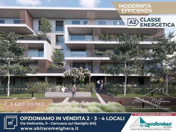 appartamento in vendita a Cernusco sul Naviglio