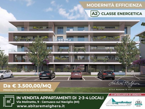 appartamento in vendita a Cernusco sul Naviglio