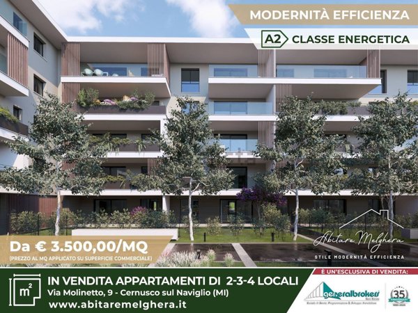 appartamento in vendita a Cernusco sul Naviglio
