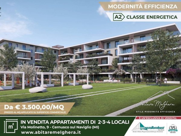appartamento in vendita a Cernusco sul Naviglio