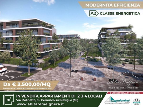 appartamento in vendita a Cernusco sul Naviglio
