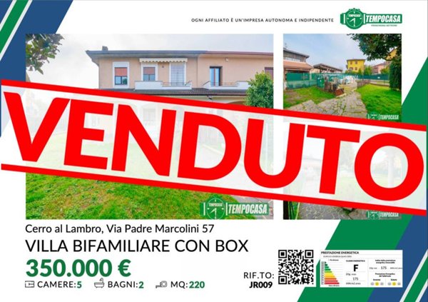 casa indipendente in vendita a Cerro al Lambro