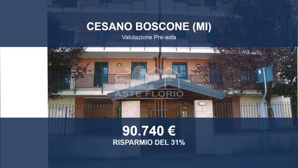 appartamento in vendita a Cesano Boscone in zona Villaggio Giardino