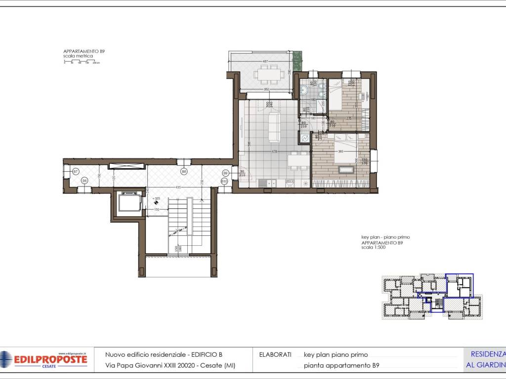 appartamento in vendita a Cesate