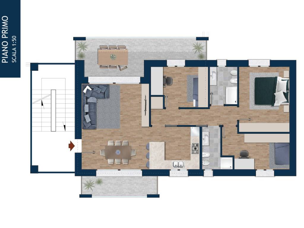 appartamento in vendita a Cesate