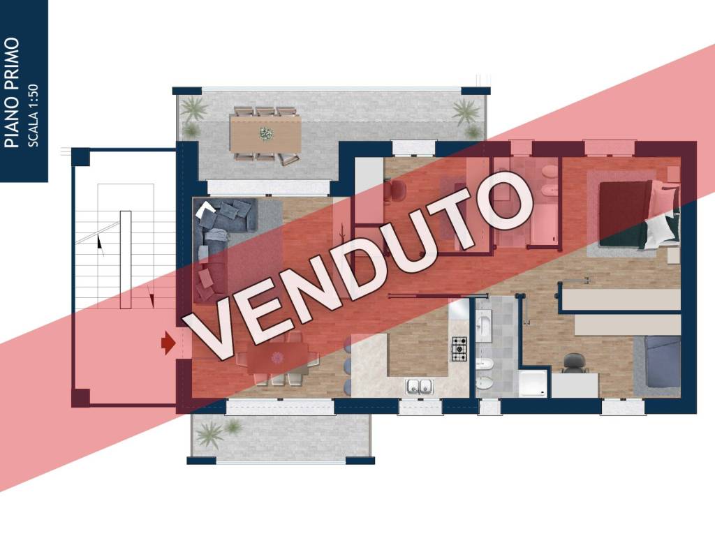 appartamento in vendita a Cesate