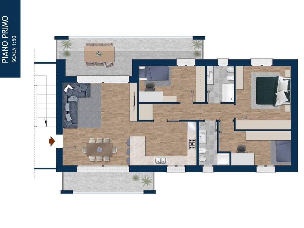 appartamento in vendita a Cesate