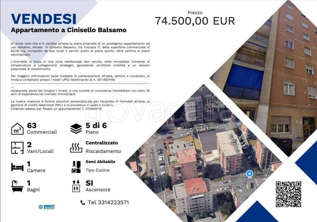 appartamento in vendita a Cinisello Balsamo