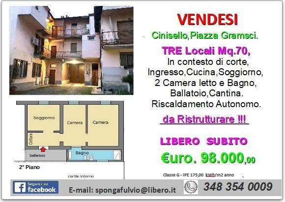 appartamento in vendita a Cinisello Balsamo