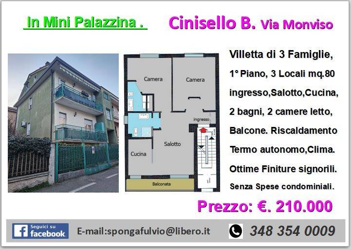 appartamento in vendita a Cinisello Balsamo