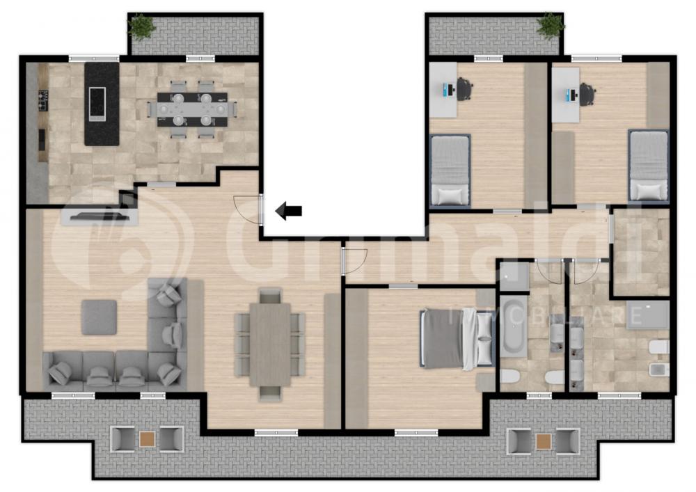appartamento in vendita a Cinisello Balsamo