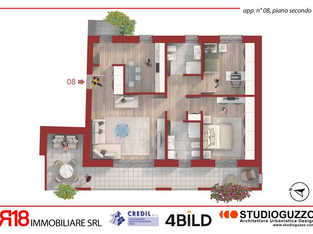 appartamento in vendita a Cinisello Balsamo