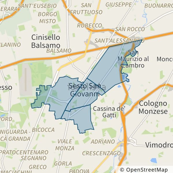 appartamento in vendita a Cinisello Balsamo in zona Crocetta
