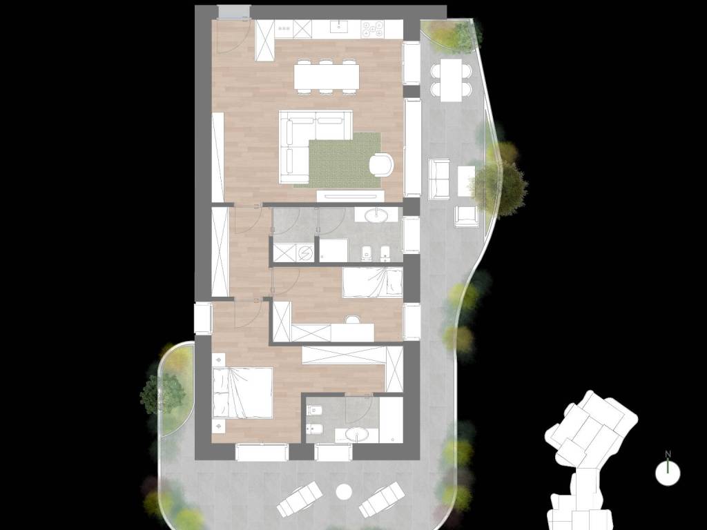 appartamento in vendita a Cologno Monzese