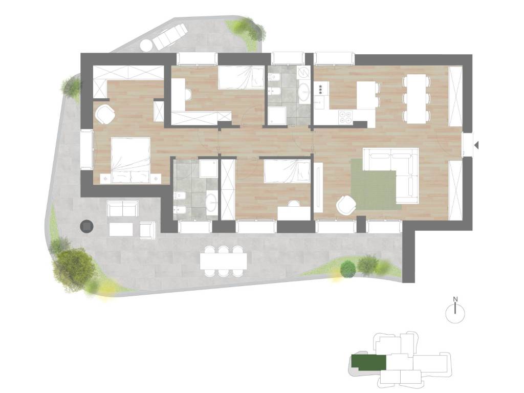 appartamento in vendita a Cologno Monzese
