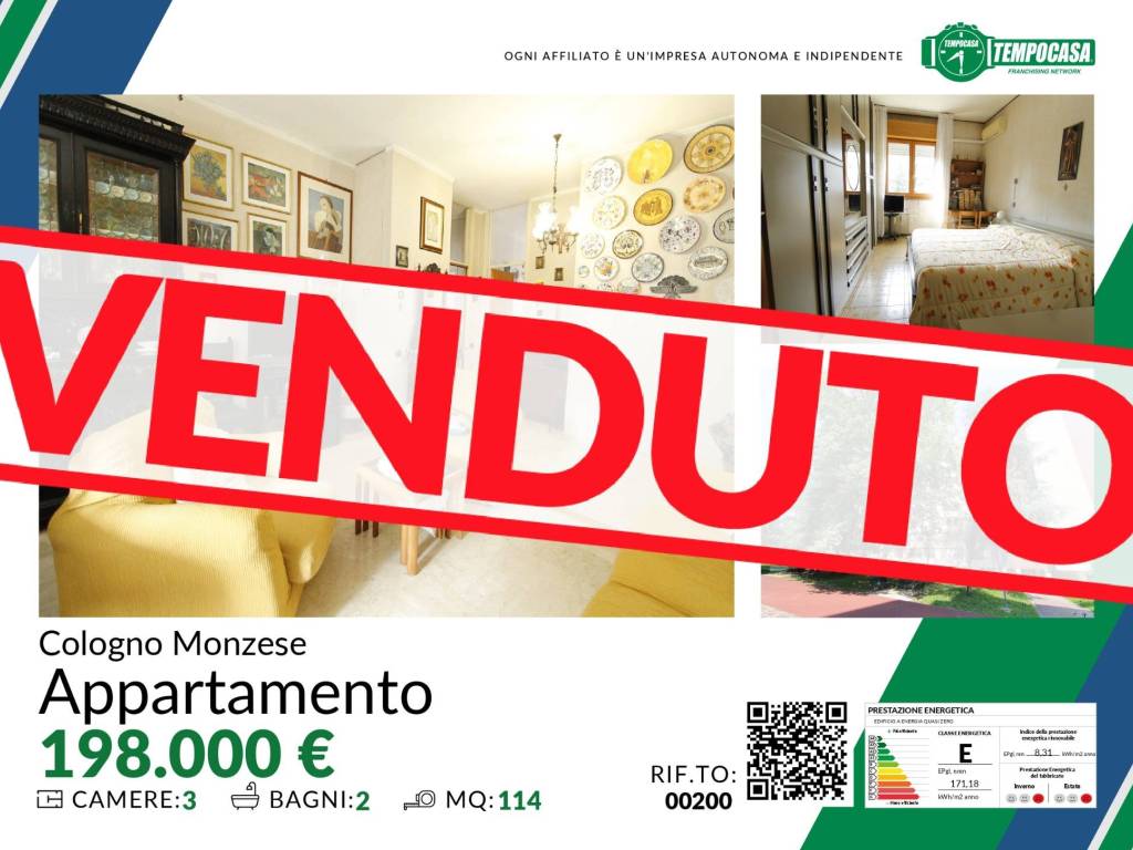 appartamento in vendita a Cologno Monzese in zona San Maurizio al Lambro