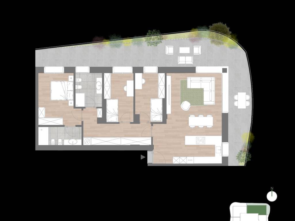 appartamento in vendita a Cologno Monzese