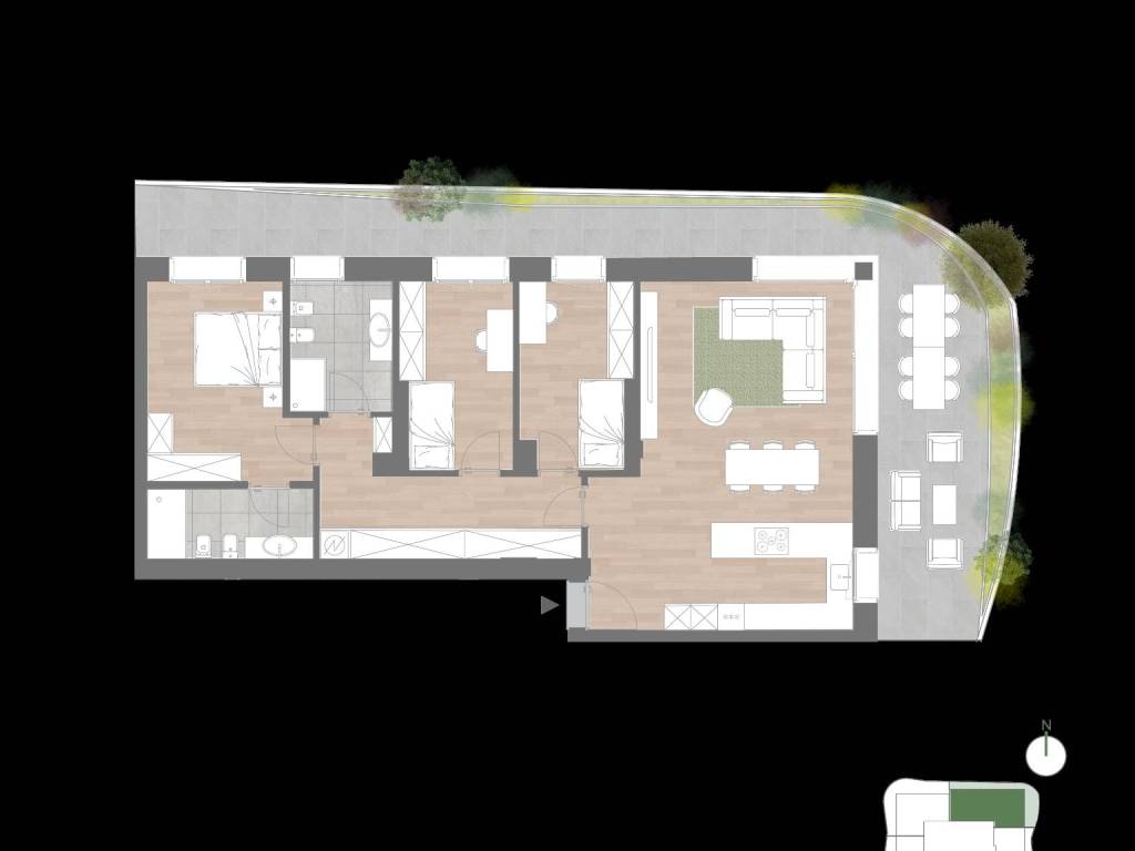 appartamento in vendita a Cologno Monzese